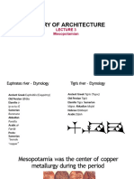 Lecture 3 Mesopotamia Architecture