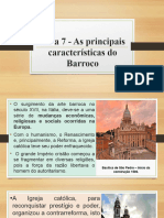 Aula 7 - As Principais Características Do Barroco