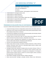 Unidades Temáticas y Contenidos Que Forman Parte de La Evaluación Final de Semiología - Junio 2021