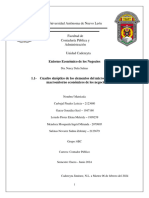 1.1 Cuadro Sinóptico de Los Elementos Del Microentorno y Macroentorno Económico de Los Negocios