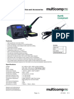 Digital Soldering Station and Accessories ESD Safe: Features