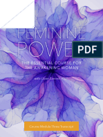 Feminine Power The Essential Course Module 3 - Transcript