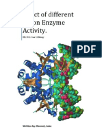 How Is Enzyme Activity Affected by Different PH