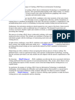 PHD Thesis in Information Technology PDF