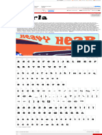 Heavy Heap Font