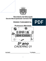 Caderno 31 5 Ano PDF