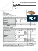 2MBI450VE-120-50: IGBT MODULE (V Series) 1200V / 450A / 2 in One Package