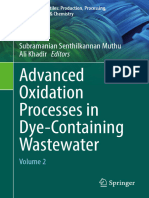 Advanced Oxidation Processes in Dye-Containing Wastewater Volume 2 (Subramanian Senthilkannan Muthu, Ali Khadir)