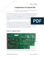 Types and Applications of A Special PCB