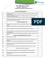 X Civics Important Questions Board (2022-23)