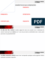 Valores Semânticos Das Conjunções