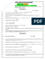 Vedantu Telugu Jee Channel Kiran Sir Maths: Section-A