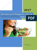 Receitas para Emagrecer 2kg em Uma Semana