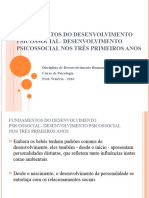 Fundamentos Do Desenvolvimento Psicossocial - Desenvolvimento Psicossocial Nos Três