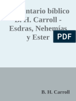 Comentario Biblico B. H. Carrol - B. H. Carroll