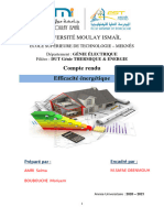 Compte Rendu Efficacité Energetique