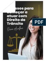 E-Book 3 Passos para Começar A Atuar Com Direito de Trânsito