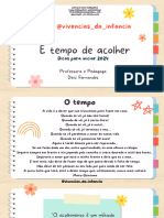 É Tempo de Acolher - Ebook Profe Deisi