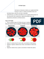 IV Fluids Theory