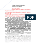 Estudio de El Libro de Mateo Capitulo 7