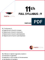 11th Full Syllabus TEST 9