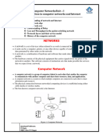 Unit-1 Introduction To Computer Networks & Internet