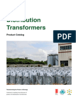 Product Catalog - Distribution Transformers