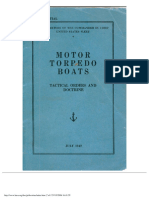 Motor-Torpedo Boats - Tactics and Doctrine (Website Capture) (1942) WW