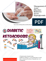 Management Hyperglycemic Crises