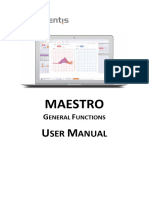 Maestro - User Manual - en