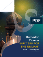 Ramadan Planner 2024