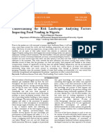 Understanding The Risk Landscape Analyzing Factors Impacting Food Vending in Nigeria