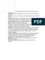 Appendix - Upper Limb Motor Exam