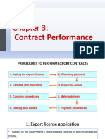 Chapter 4 - Contract Performance