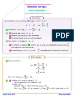 Maths Suites Numériques