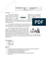 Practice Reports - Microtik Basic