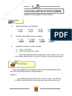 06 - Word Problems Involving Addition of Whole Numbers