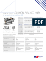 MTU Marine Spec 10V12V16V2000M96LX 1DS