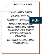 Chemistry Investigatory Project