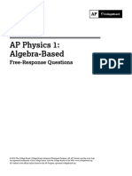 AP Physics 1 Past Frqs (2018, 19,21,22.23)