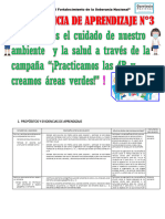 29 de Mayo Experiencia de Aprendizaje Nro 3 Junio 3ero y 4to