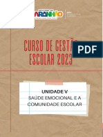 Material Didático - Unidade V - Saúde Emocional e A Comunidade Escolar