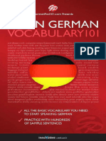 Learn German Vocabulary Word Power 101 Book PDF KGX DR Notes