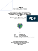 Laporan Pengembangan Diri Diklat Model Pembelajaran PBL & PJBL