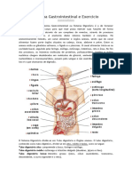 Sistema Gastrointestinal e Exercício