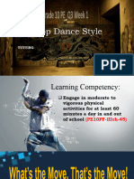 Q3-PPT-PE10 - Hiphop Dance Styles (Tutting)