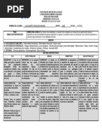 Cedula de Evaluacion Semiologia Respiratoria I