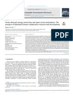 Ocean Thermal Energy Conversion and Open Ocean Mariculture: The Prospect of Mainland-Taiwan Collaborative Research and Development