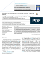 Zhang Et Al., 2019-CBM-rheological and Harden Properties of The High-Thixotropy 3DPC