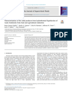 Charaxterization of The Solid Products From Hydrothermal Liquefaction of Waste Feedstocks From Food and Agricultural Industries